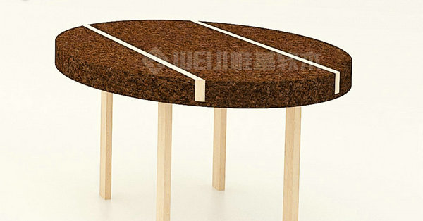 软木圆桌家具